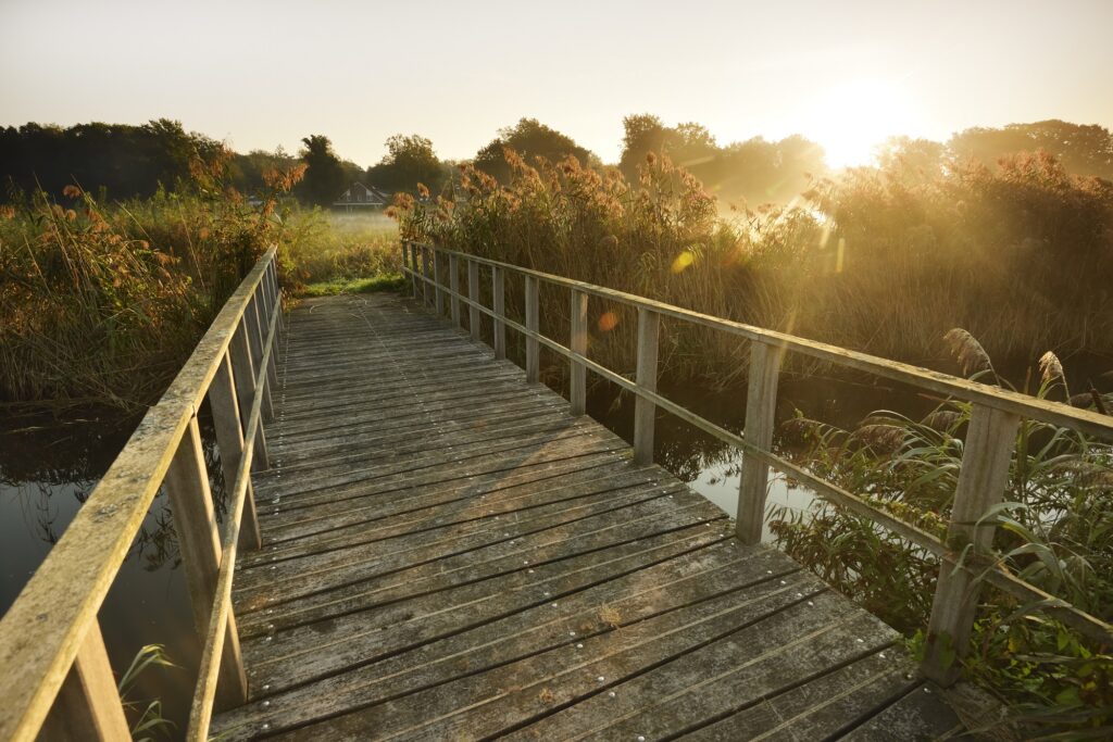 Brug over vaart de Zandwetering bij Diepenveen